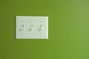 light switch green