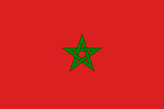 flag of morocco