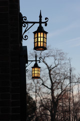 Fototapeta na wymiar church lanterns