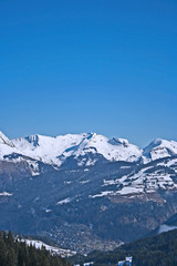 Fototapeta na wymiar alpine view