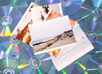 compact disk and digital photography