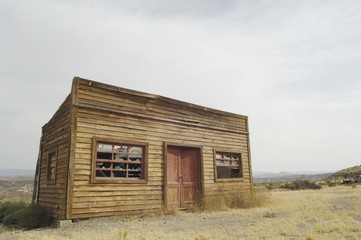 abandoned shack