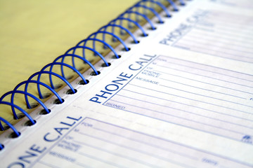 phone message pad © xmasbaby