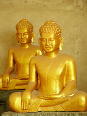 statues de bouddha, cambodge