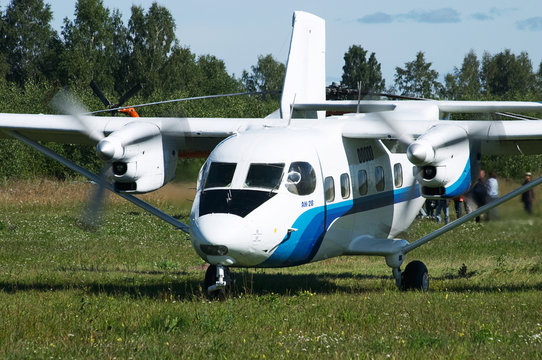 Skydivers Plane