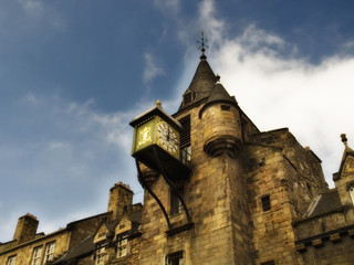 Fototapeta na wymiar Szkocja Edinburgh Royal Mile