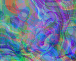 abstract illustration colorful bright