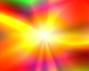 Obraz premium abstract illustration: shining sun