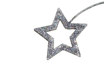 glittery star