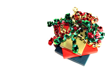 gifts and ribbon