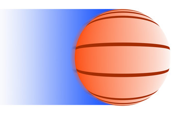 Fototapeta premium basketball in motion