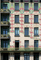 façade jugendstil à vienne