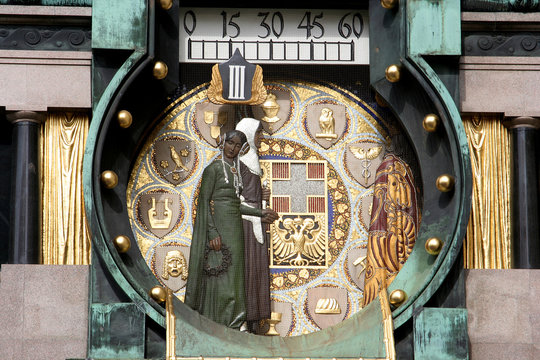 horloge art nouveau