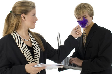 flirting teen
