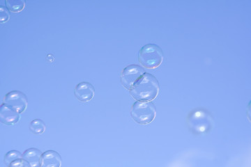 bubble filled sky