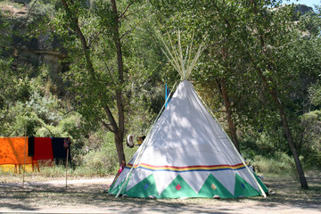 native american tipi © granitepeaker