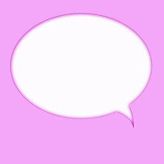 speech bubble