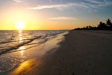 tropical sunset
