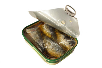 sardines à l'huile d'olive