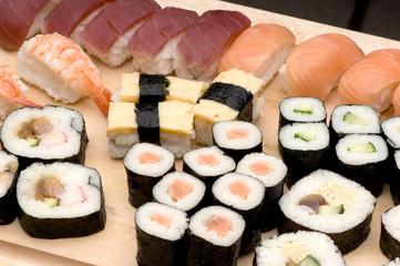 sushi et sashimi