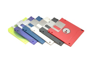 Fototapeta premium floppy disks