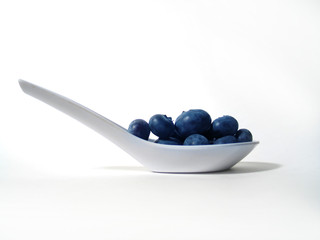 blueberry scoop