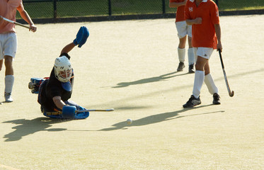hockey goalkeeper
