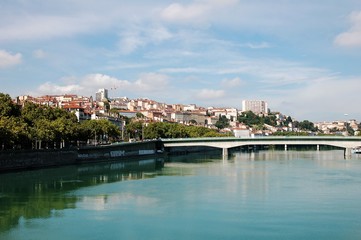 Fototapeta na wymiar Quai du Rhône
