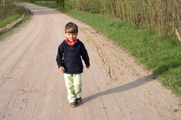 walking child