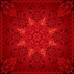 abstract floral background, elements for design