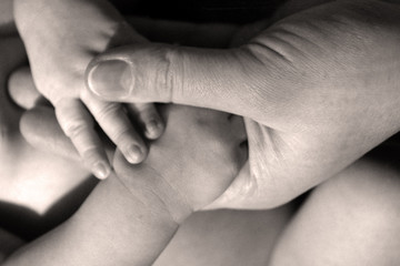mother and son