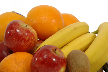 Fototapeta na wymiar pile of fruits
