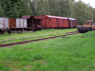 Obraz premium bahnschrott