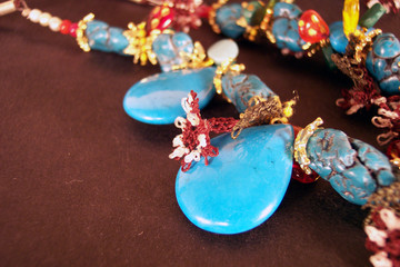 blue stones