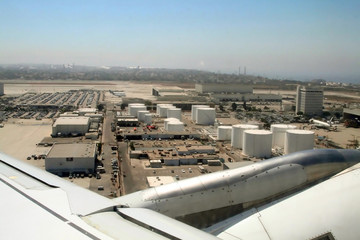 airport at takeoff