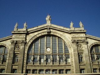 Obraz premium gare du nord, paris