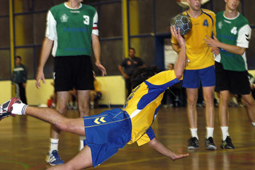 Naklejka premium hand ball