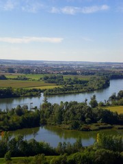 Fototapeta na wymiar fluss Donau - rzeka