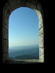 window in tower