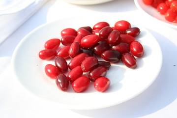 cornel; cornelian cherries