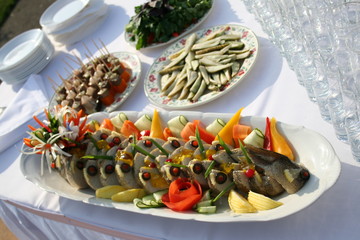 fish on the dish