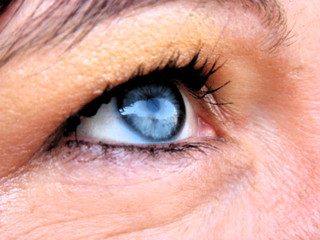 Obraz premium oeil bleu