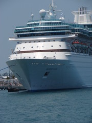 cruise ship in key west