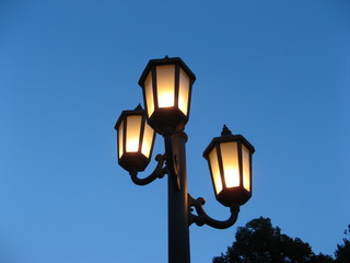 Fototapeta na wymiar city lantern