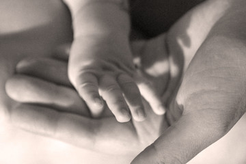 mother and son (2)bw