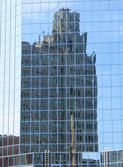old building mirror in high rise 20031