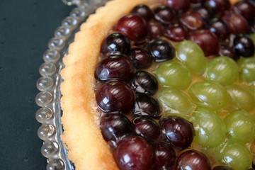 grapes cake