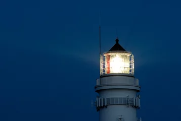 Cercles muraux Phare in the night