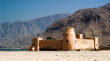 sea fort protecting ormuz