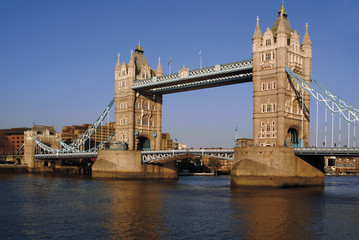 Fototapeta na wymiar Londyn, Anglia, wieża, most,